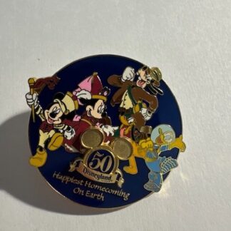 Disney DLR Happiest Homecoming On Earth Fab Five Disney Pin F6