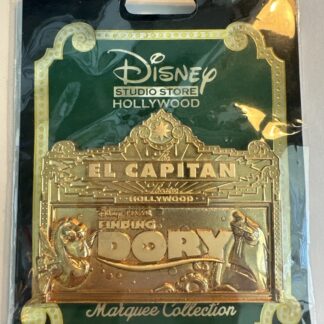 Disney DSSH DSF LE Pin El Capitan Theatre Marquee Finding Dory Pixar