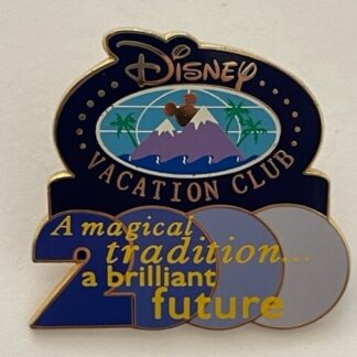 Disney DVC 2000 A Magical Tradition A Brilliant Future Vacation Club Pin (B5)