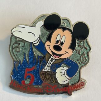 Disney HKDL 5th Anniversary Mystery Collection Tin Mickey Mouse Pin (A4)