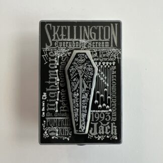 Disney Halloween Jack Skellington Coffin Everybody Scream Pin F3
