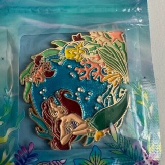 Disney Korea The Little Mermaid Ariel Flounder and Sebastian Pin (B)