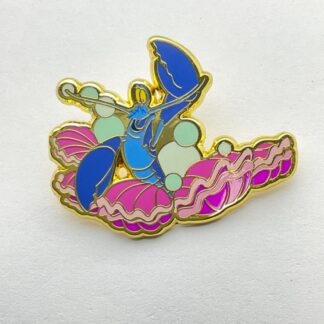Disney Little Mermaid 35th Anniversary LoungeFly Mystery Pin Blue Crab G3