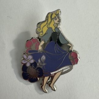 Disney Loungefly Sleeping Beauty 65th Anniversary Briar Rose Floral Pin (A1)