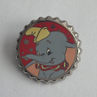 Disney Magical Mystery Dumbo Bottle Cap Pin H1