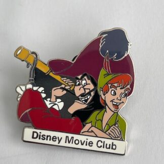 Disney Movie Club Exclusive Pin #9 Peter Pan Captain Hook Disney Pin (A2)