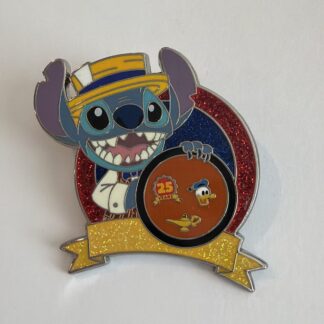 Disney Parks 2025 Celebrating 25 Years of Pin Trading Stitch Pin G7