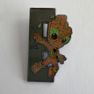 Disney Parks I Am Groot Marvel Mystery Pin - Letter E Groot as Spider-Man G7