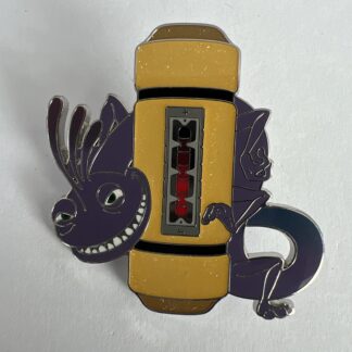 Disney Parks Pixar Monsters Inc Randall with Scream Tumbler Canister Pin F3