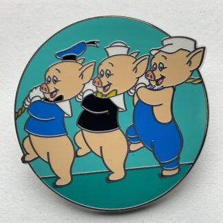 Disney Pin 3 Three Little Pigs Mickey Mouse Club Mystery G4
