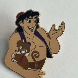 Disney Pin Aladdin Abu LE 25 Villainous Voyage Frame Set Crusing Holding (A9)