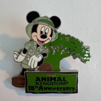 Disney Pin Animal Kingdom 15th Anniversary Mickey Mouse Tree of Life (A0)
