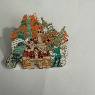 Disney Pin D23 Disney Parks Around the World Shanghai Disney Peter Pan Pin (B0)