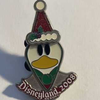 Disney Pin DLR Cute Donald in Santa Hat Surprise Release Pin LE500 (A3)