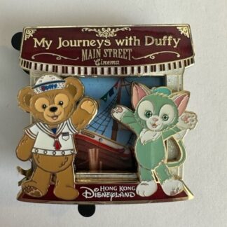 Disney Pin Hong Kong Fun Day 2017 Duffy LE 800 Box Passport Pin (C4)