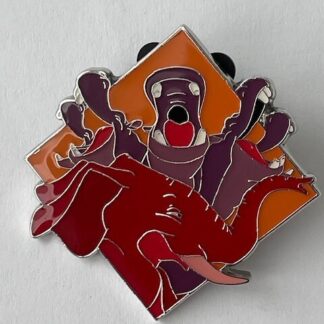 Disney Pin Lion King I Just Can’t Wait to Be King Hippo and Elephant Pin (A1)
