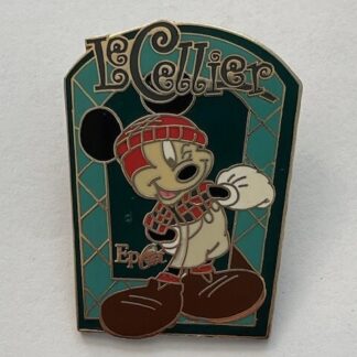 Disney Pin Mickey at Le Cellier Restaurant Canada French Epcot 27313 (D1)