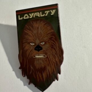 Disney Pin Star Wars Galaxy's Edge Resistance Chewbacca Loyalty 137198 (E3)
