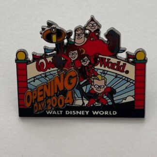 Disney Pin The Incredibles Collection Opening Day 2004 WDW Pixar Film LE (D1)
