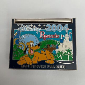 Disney Pin WDW Pluto Main Entrance Pass Guide Cast Member LE 2000 F5