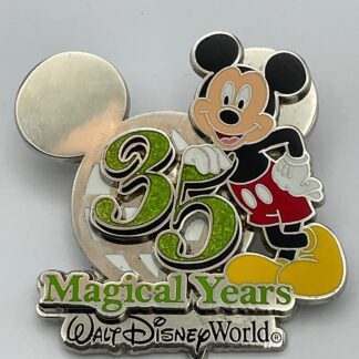 Disney Pin Walt Disney World WDW 35 Magical Years Mickey Mouse 35th G6