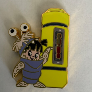 Disney Pixar Monsters inc Box Enamel Pin Boo Box Lunch Mystery (H1)