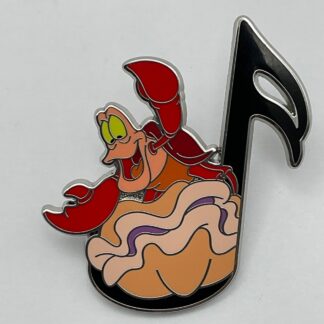 Disney Sebastian The Little Mermaid Musical Notes Pin G5