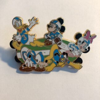 Disney Shopping Fab 5 Football Team LE 250 Mickey Minnie Donald Goofy Pluto