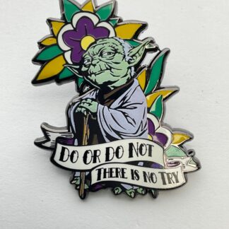 Disney Star Wars Pin Loungefly Tattoo Quotes Yoda Do or Do Not G3