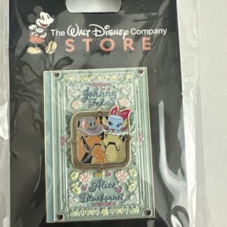Disney TWDC DEC Employee Center Romantic Novel Series Pin Johnny And Alice