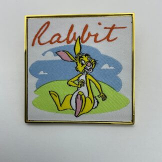 Disney Winnie the Pooh Character Portrait Embroidered Mystery Pin Rabbit H8