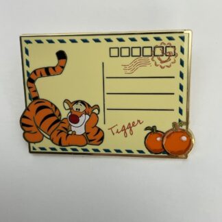 Disney Winnie the Pooh Postcards Mystery Monogram Pin Tigger H2