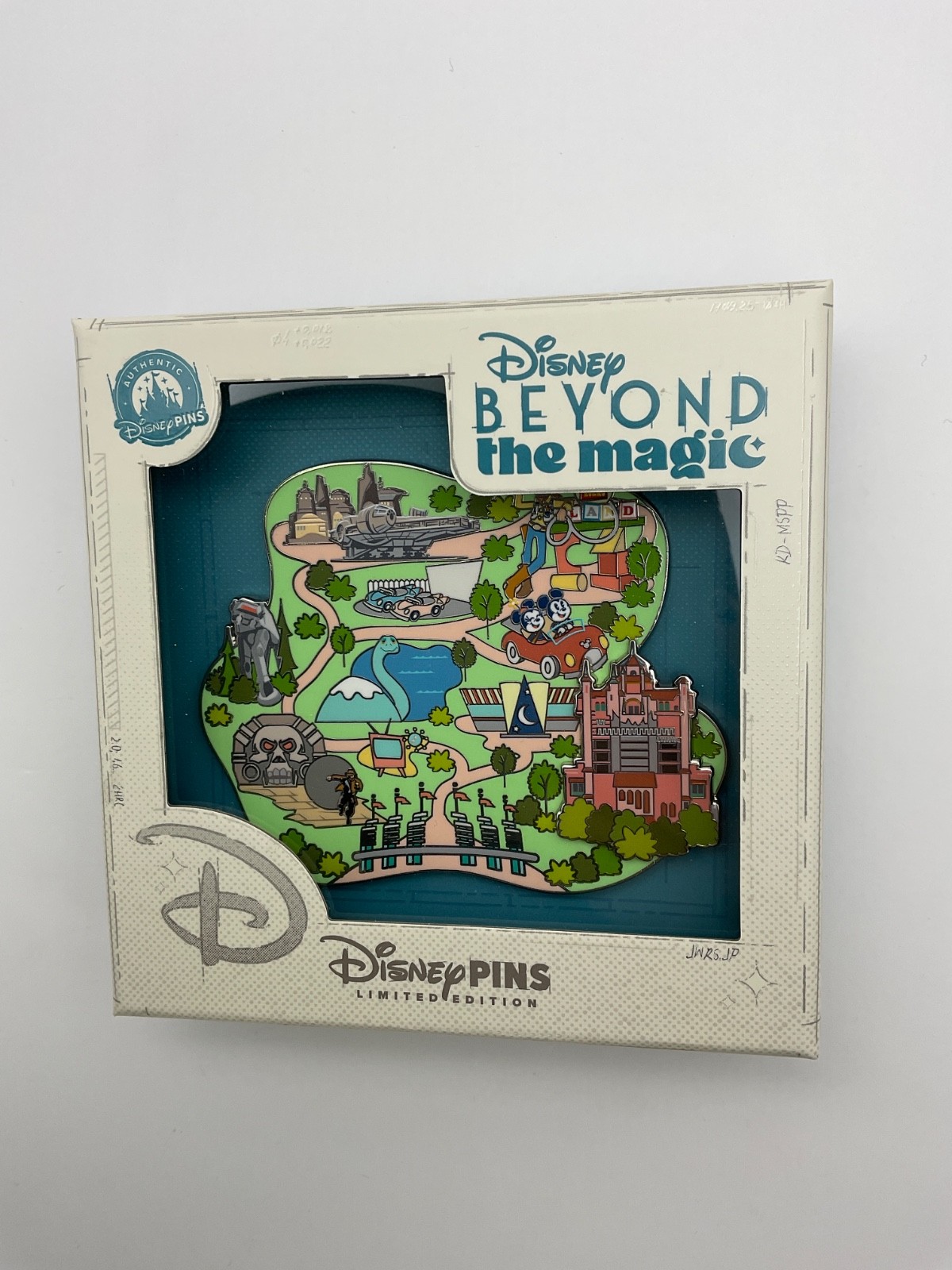 Disney World D23 2026 Beyond the Magic Hollywood Studios Park Map Pin LE 300 (B)