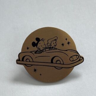 Disneyland Advent Calendar Holiday Brother Sister Autopia LE Disney Pin (E4)