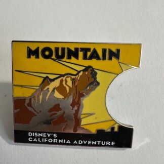Disneyland “Mountain To Mountain” Puzzle Set - Grizzly Peak Disney Pin D8