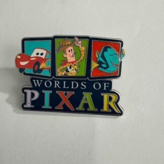 Disneyland Paris Worlds of PIxar Cars Toy Story Finding Nemo Pin (B0)