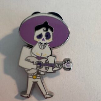 Ernesto Coco Remember Me Mystery Guitar Purple Hat Disney Pin (D8)