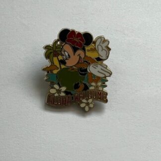 Escape To Paradise Aloha ABD Minnie Mouse Flowers Disney Pin (B2)