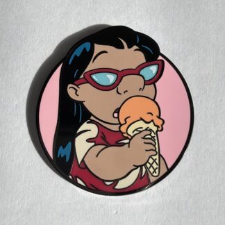 FiGPiN Mystery Mini Lilo & Stitch Series 1 Lilo Sunglasses Ice Cream Pin Y106 G7