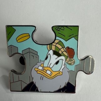 Flintheart Glomgold Duck Tales Connection  Mystery puzzle 2023 Disney Pin B0