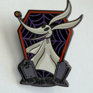 Glow-in-the-Dark Zero Y348 FiGPiN Mini Coffin Mystery Nightmare Disney Pin C4
