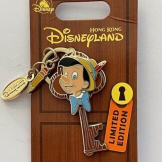 HKDL 2019 Monthly Key Pinocchio LE 400 Disney Pin  (B)
