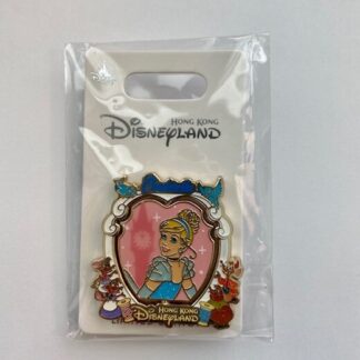 HKDL 70th Anniversary Cinderella Bluebirds Gus Jaq Disney Pin LE M600 (B)