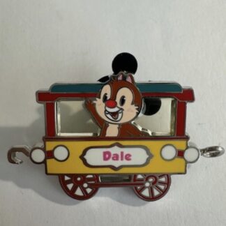 HKDL Caboose Train Happy Days Dale Mystery Hong Kong Disney Pin (F0)