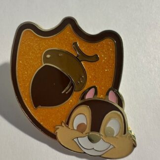HKDL Chip Character Shields Mystery Pin Trading Carnival 2025 Disney Pin C3