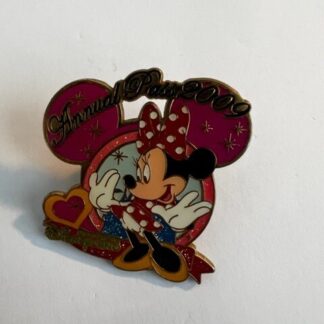 HKDL Hong Kong Annual Passholders Exclusive 2009 Minnie Disney Pin (B4)