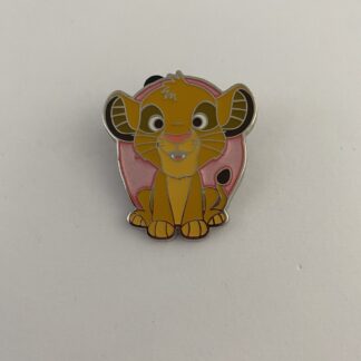HKDL Hong Kong Cutie Mystery Set Simba Lion King Pink Disney Pin (B7)