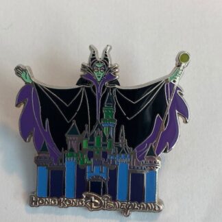 HKDL Hong Kong Halloween 2010 Maleficent Sleeping Beauty Disney Pin (B2)