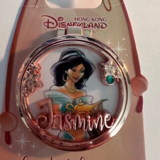 HKDL Jasmine Princess Mirror Case Compact Hinged Aladdin Disney Pin (B)