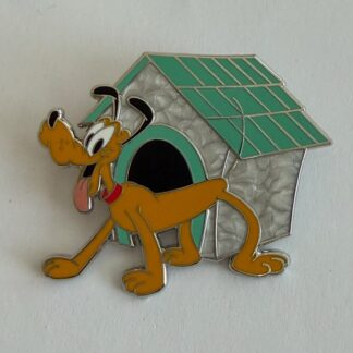 Happy Pluto and His Doghouse Green 2025  Disney Pin A6